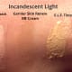 Samples of BB Cream, Foundation, and Tinted Moisturizer under incandescent light.