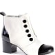 Try Plasticland’s Very Victorian, Spiffy Spats, or Key to the Castle Boots. Pair the Spiffy Spats with the Finer Things Chiffon Blouse and a pencil skirt or rock some black skinny jeans.