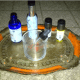 Making homemade perfume