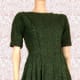 This green dress is an authentic vintage find!