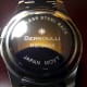 Stainless steel caseback of Bernoulli Wayland Men's Watch