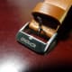Brushed metal buckle of Komono Winston Quartz Watch