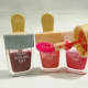 Tilted applicator with hole to hold extra products and smooth evenly.
