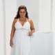 Fabric: Chiffon. Color: White, Ivory.