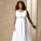 White diamonds gown. This exquisite gown is beautifully accented with dazzling hand-made crystal pieces.