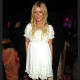 This style is too sweet and unflattering and clashes with her glitzy sandals.