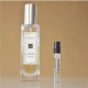 The large bottle is 1 FL. OZ. or 30 mL and the other is 0.05 FL. OZ. or 1.5 mL.