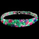 The Mountbatten Bandeau, created in 1928 by Cartier, most likely with antique Indian gems
