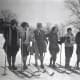 1925 Skiers in Trousers
