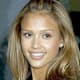 Jessica Alba nails the pompadour look.