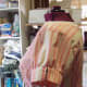 side of refashioned shirt