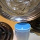 Once the mixture is cool, but still pliable, pour or spoon it into your container(s).