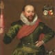 Though you can't see the full figure, you can see this gentleman (circa 1603) is wearing some pretty puffy pants
