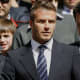 Beckham in his Rolex.