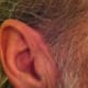 Trimmed ear hairs and ear lobe hairs!