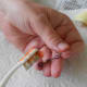 Cleaning with a soft bristled toothbrush. Interdental brushes are also good for cleaning the "twiddly bits"