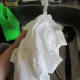 Wet your shirt before immersion in the salt water.