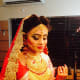 Absolutely stunning hair setting for a Bangladeshi wedding.