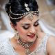 Hairstyle for a beautiful bride.