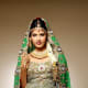 Gorgeous green mermaid bridal lehenga.