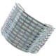 Zuni genuine sterling silver and opal inlay cuff bracelet.