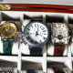 Very large watches will intrude into neighboring compartments.