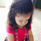 Ladder-braided headband.