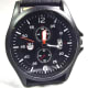 This timepiece features a date complication.
