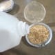 2. Pour in rubbing alcohol.