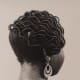Asymmetrical Style With Plastic Plaiting Thread