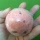 Some of the bath bombs contained dried flowers or were multicolored.
