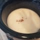 At this point I mixed in 2 teaspoons of my homemade pumpkin spice seasoning and mixed it into the soap really well. Just know that too much cinnamon can irritate your skin.