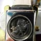 Caseback of Sewor 065 Automatic Watch, displaying this watch's automatic movement