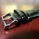 Buckle of leather strap attached to William L. 1985 WLAC02NRCN