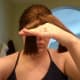 Blending: I do this in smaller groups of hair just to make the process more manageable