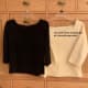 The black one is the original. The light one is the new top.