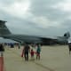 A C-5 Galaxy at Joint Base Andrews, May 2019.