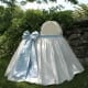angel baby blue bassinet. the charlie collection.