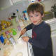 Chemistry: Which substances in my kitchen fizz? (adding baking soda to different liquids)