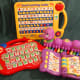 Electronic alphabet toys, including one by V-Tech