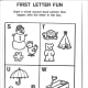 Circle Words Starting with Letter