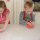 Let the kids have fun kneading the dough.