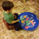 My son catching a fish!