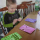 Foam stickers