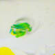 Yellow and a little Blue=Light Green