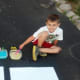 Getting ready to make some bubble art.