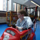 Push car strollers are sometimes seen in malls. Our son was able to use one when he was in the hospital - these strollers fit children in the 4-6 age range well.