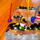 Insert pirate figures and head to the bath tub.