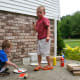 Let the kids paint the boxes. This is a fun activity - but might be a bit messy!