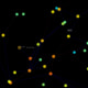 A starmap showing the jumps in the last hour in "EVE Online."
